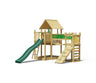 Jungle Lookout | Wooden climbing frame with slide & clatter bridge