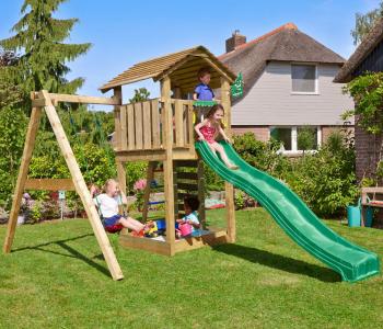Kids Wooden Swings • Cottage 1-Swing 