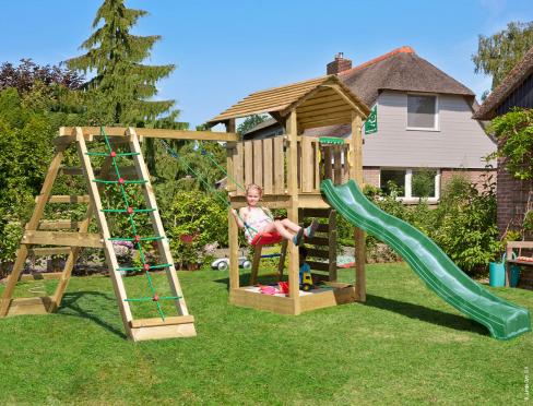 Playtower with Climbing Wall • Cottage 1-Climb 