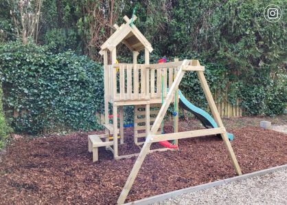 Jungle Gym Climbing Frame with Picnic table